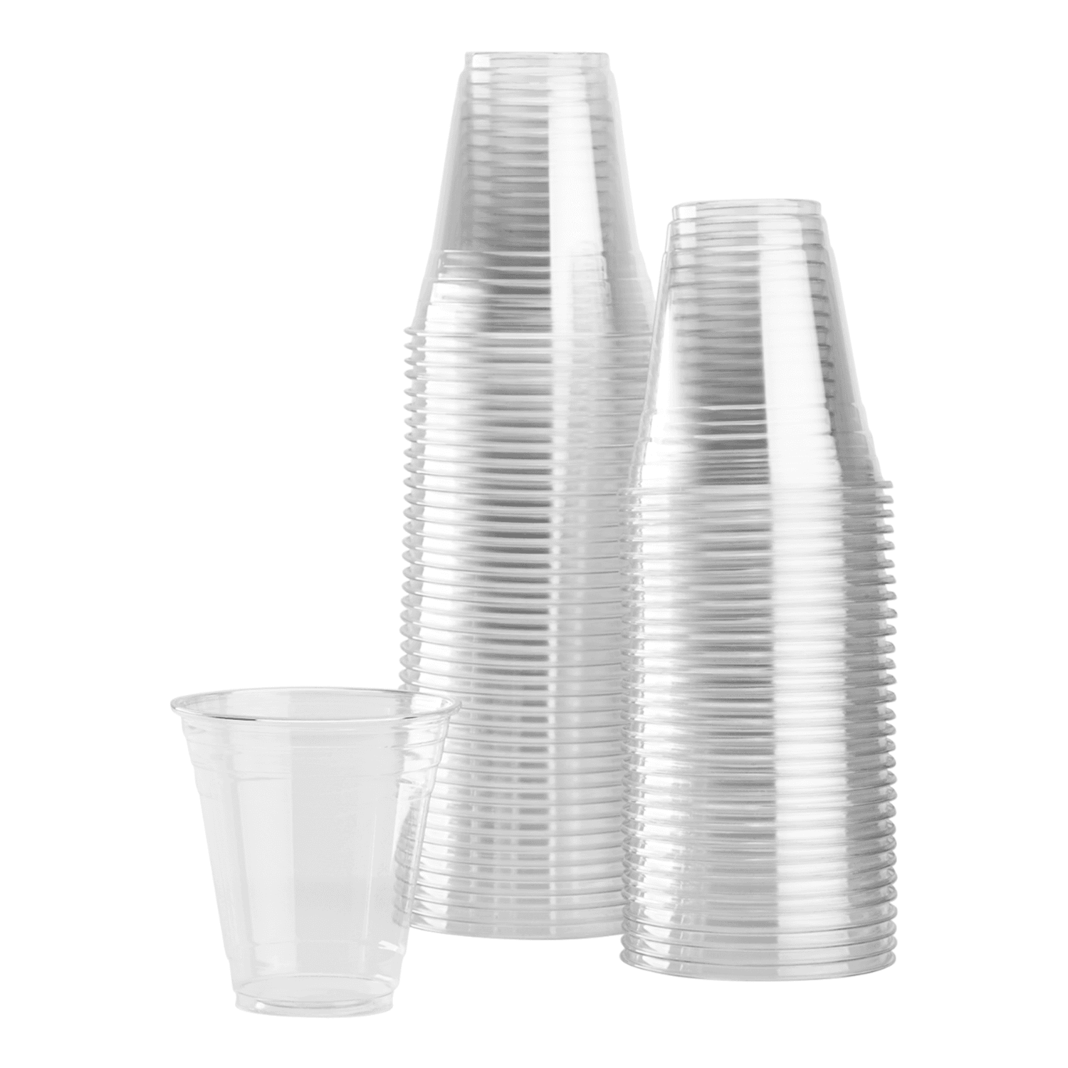 12 oz PET Clear Plastic Cold Cup, 98mm
