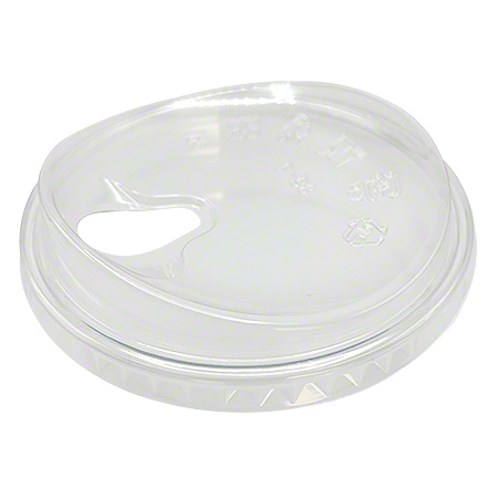 Strawless Sip-Through Lid, Fits 12–24 oz PET Cups, 98mm