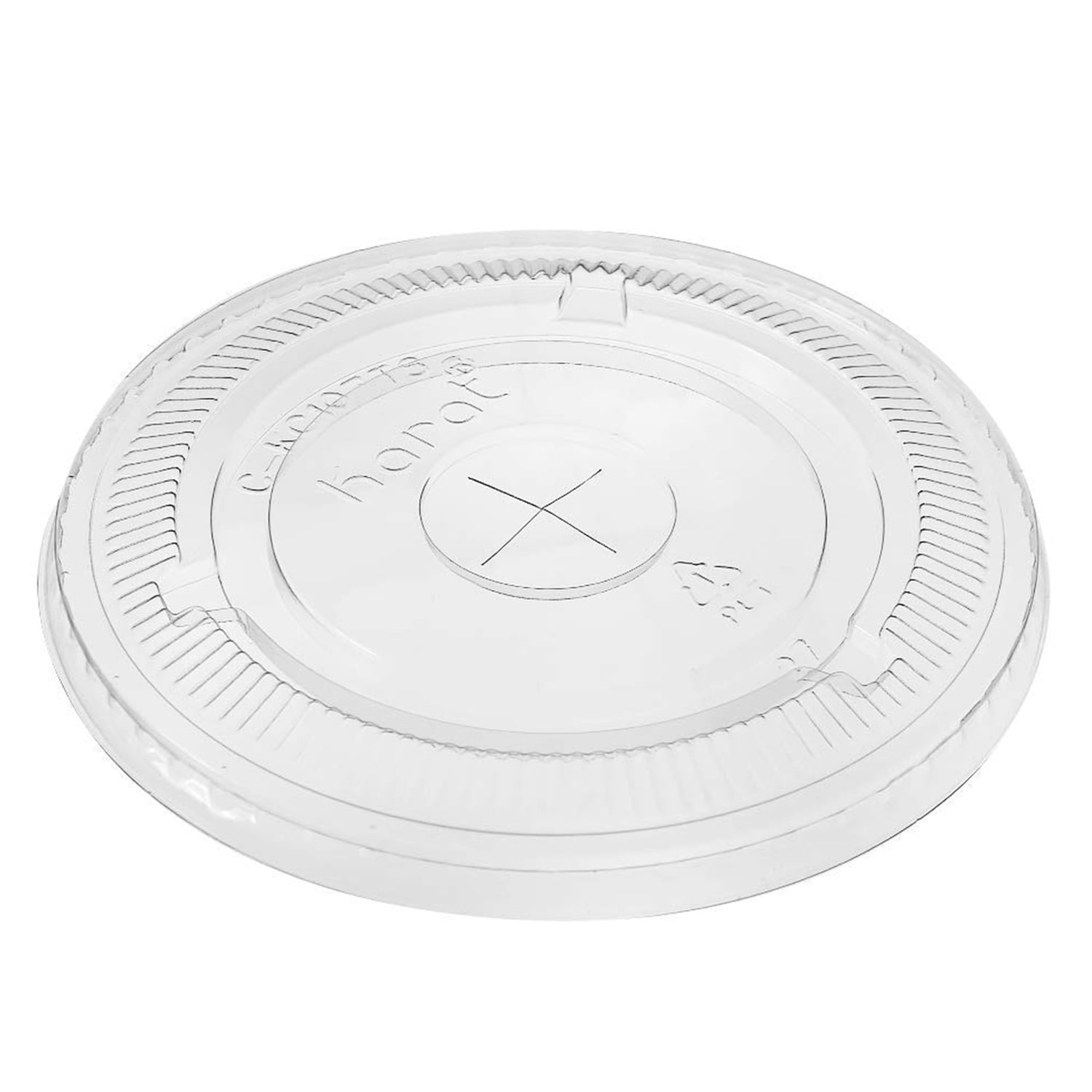 Straw-Slot Lid, Fits 12–24 oz PET Cups, 98mm