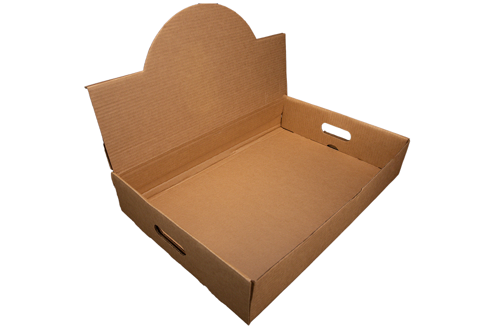 Kraft Steam Table Tray Pop-Up Display