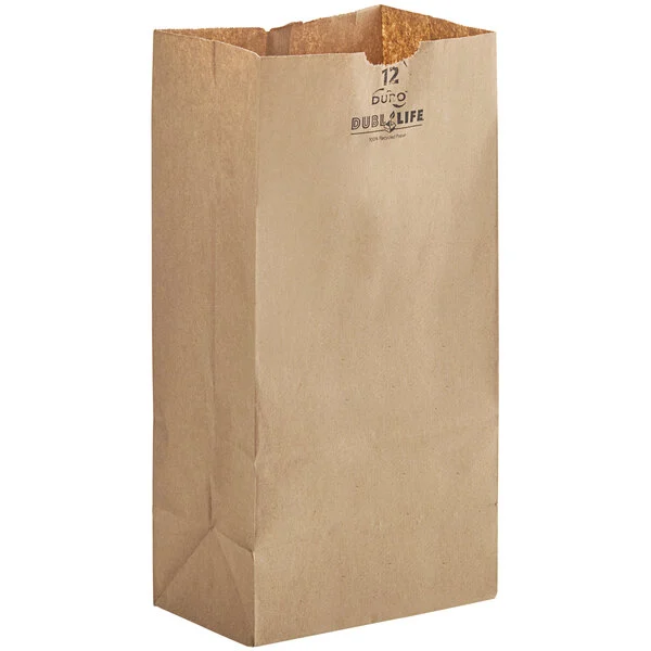 #12 Kraft Paper Bags