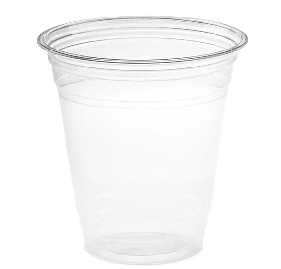 12oz Clear PET Plastic Cold Cups 98mm
