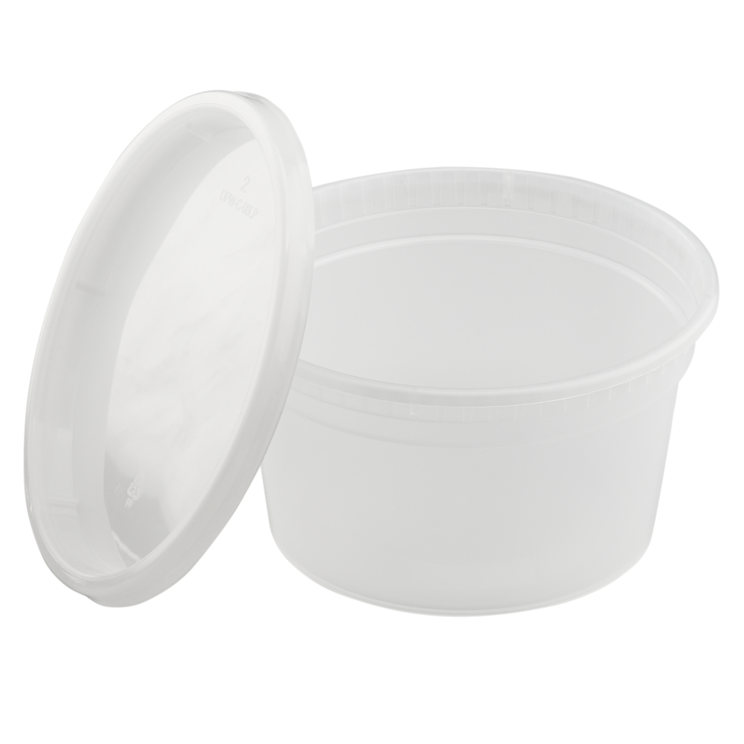 12oz PP Heavy Injection Molded Deli Container Combo w/ Lid
