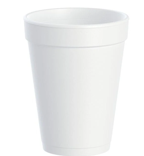 Dart (14J16) 14oz White Foam Drink Cups