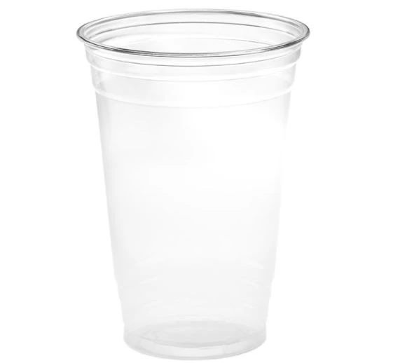 20oz Clear PET Plastic Cold Cups 98mm