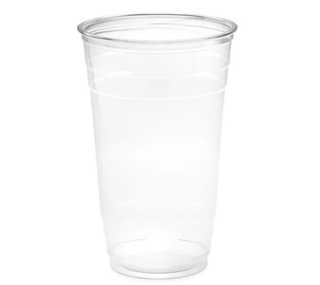 24oz Clear PET Plastic Cold Cups 98mm