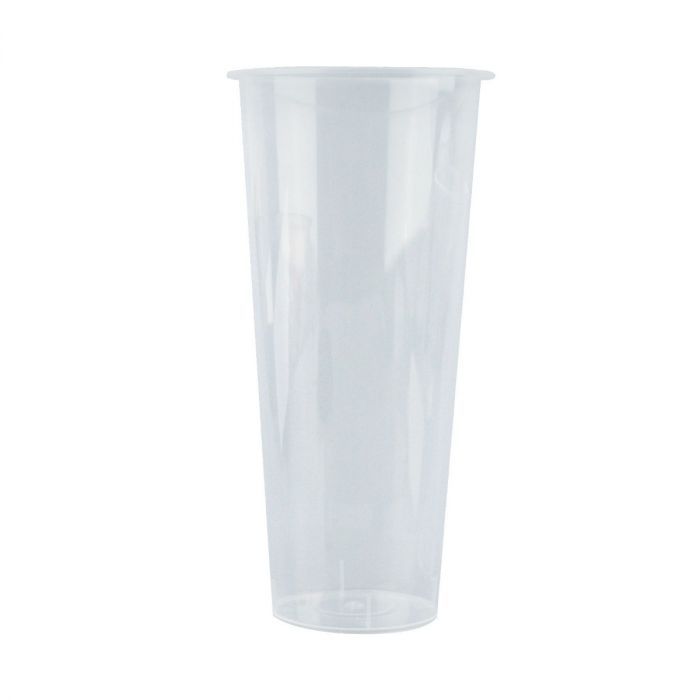 24oz Clear Tall Slim Premium PP Plastic Cup 90mm