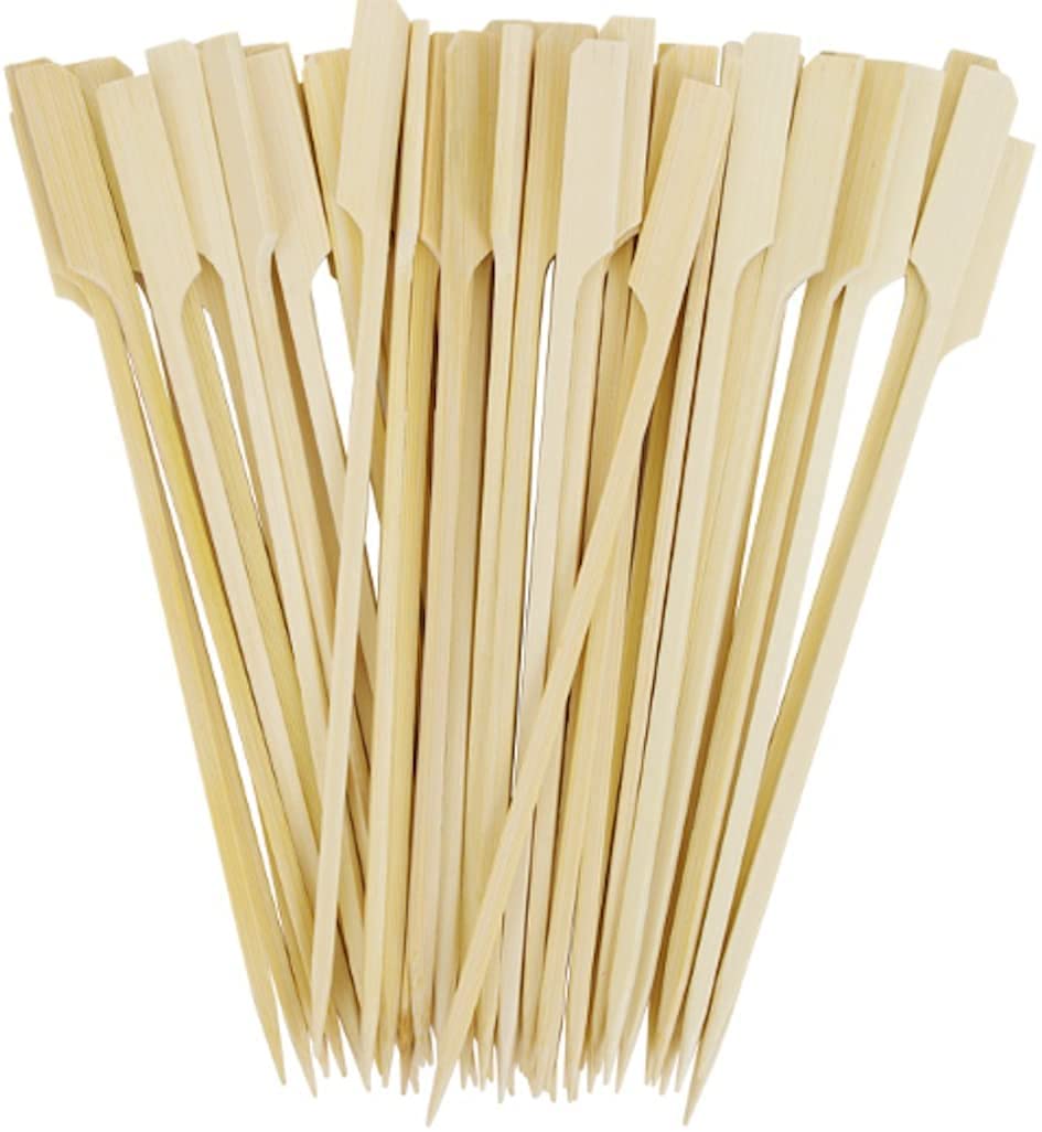 6" Bamboo Paddle Pick