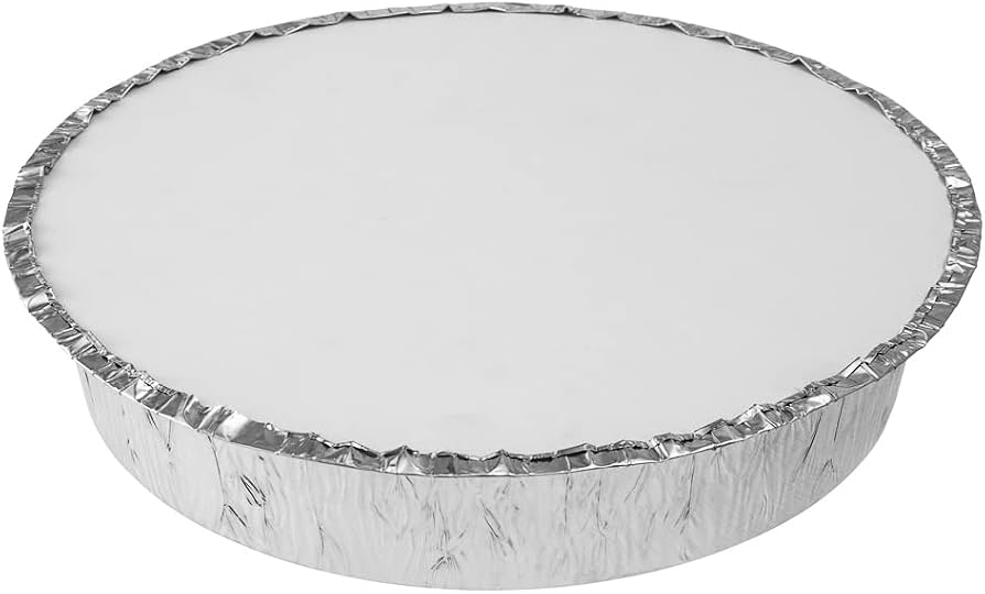 7" Round Laminated Paper Foil Board Lid