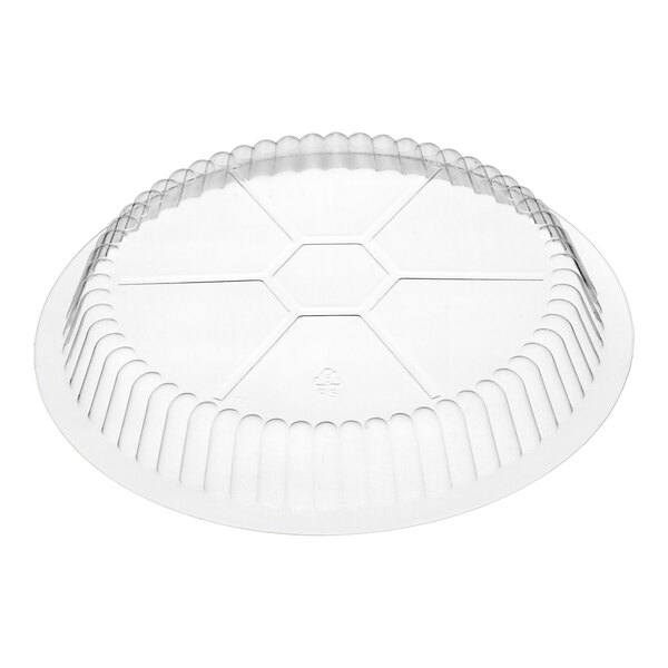 7" Round Clear Plastic Dome Lid