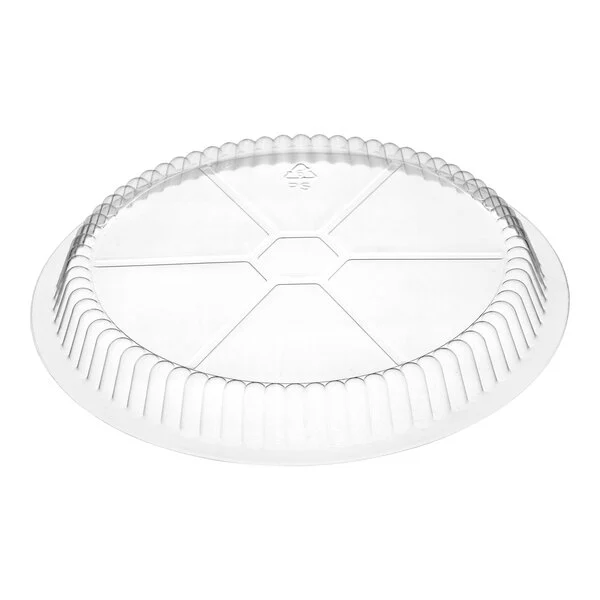 8" Round Clear Plastic Dome Lid