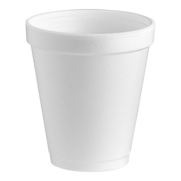 Dart (8J8) 8oz White Foam Cups
