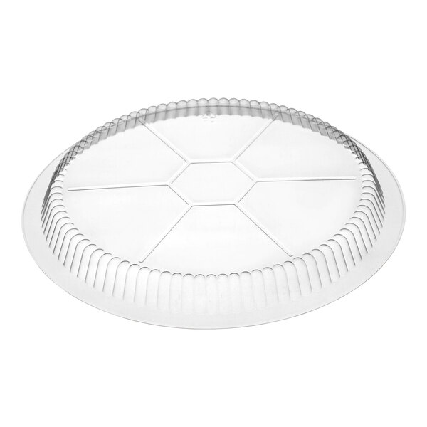 9" Round Clear Plastic Dome Lid