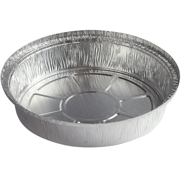 9" Round Aluminum Heavy-Duty Foil Container