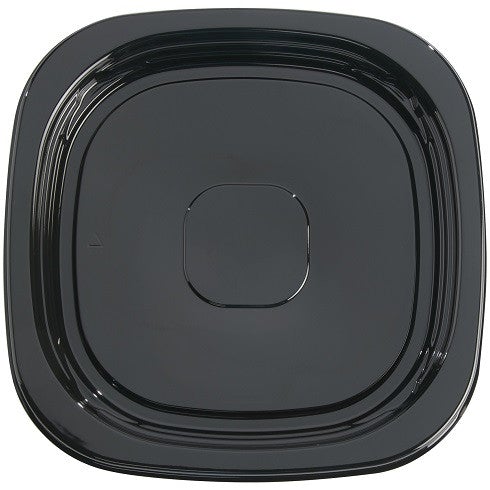 Comet (ASQ17BL) 17" PET Square Black Catering Tray
