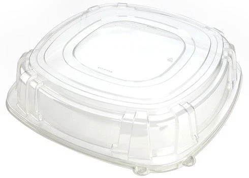 Comet (ASQ17DM) 17" Clear PET Square Dome Lids