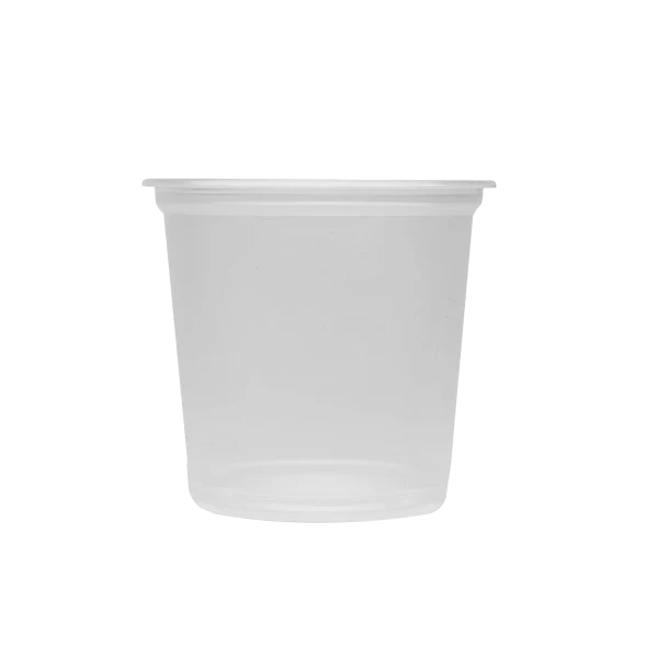 25oz PP Plastic Flat Rim Wide Cold Cups 120mm