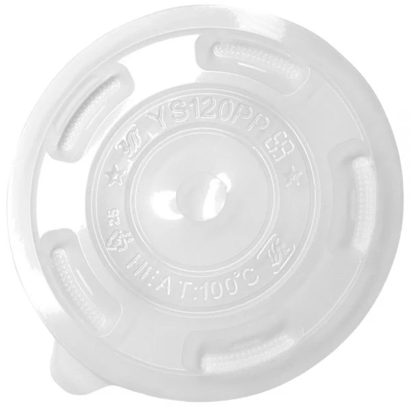 Flat Straw-Slot Lids For 25oz-30oz Wide Cup 120mm
