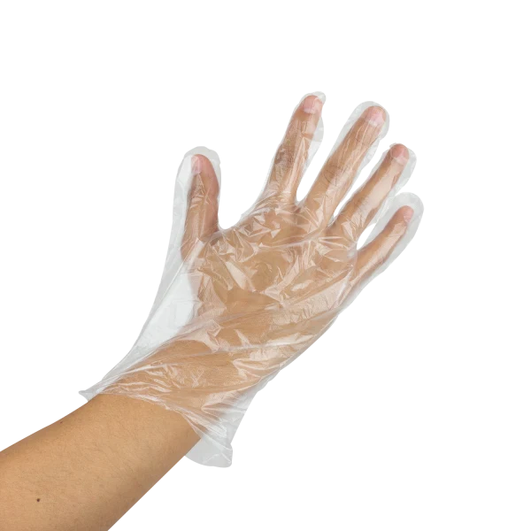 Clear Medium Poly Gloves