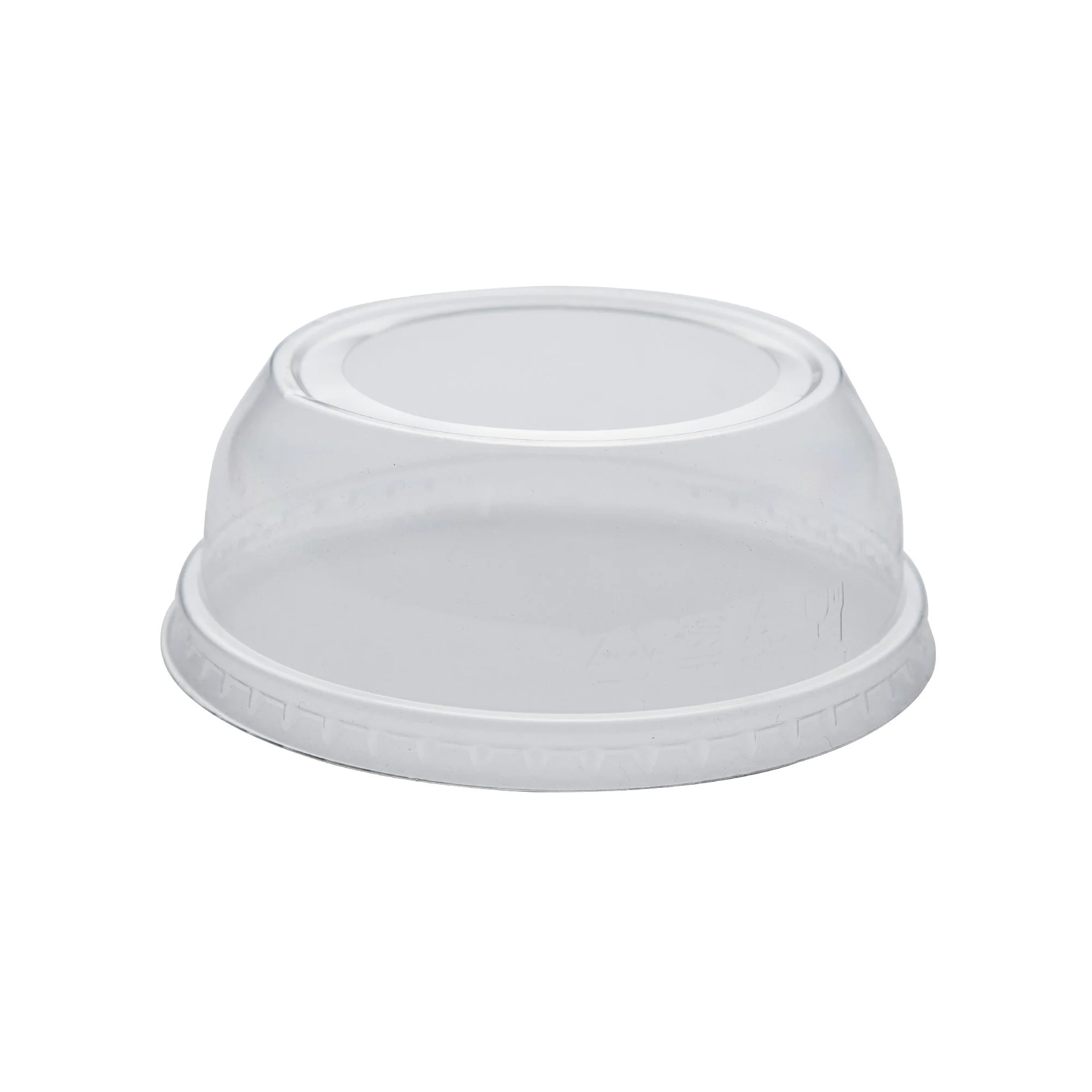 Wide Opening Dome Lids for 12-24oz PET Cup 98mm