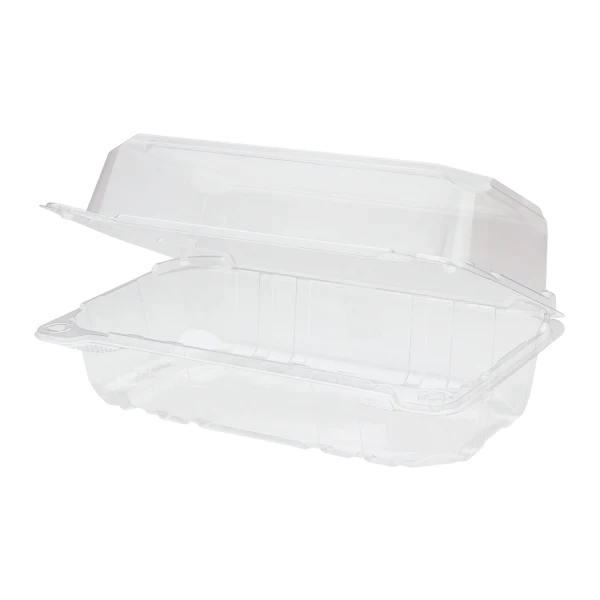 Karat 9"x5" PET Plastic Hinged Container