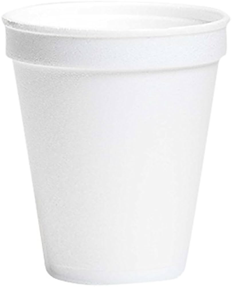 Wincup (H8S) 8oz White Foam Cups