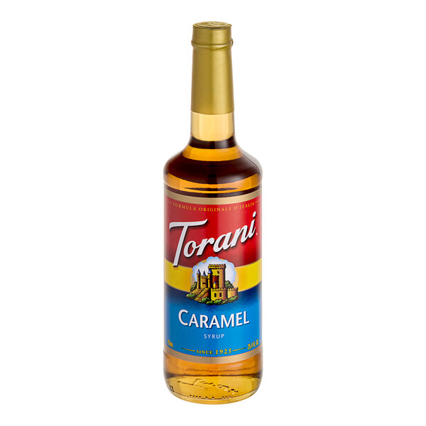 Torani Caramel Flavoring Syrup Glass Bottle 750ml