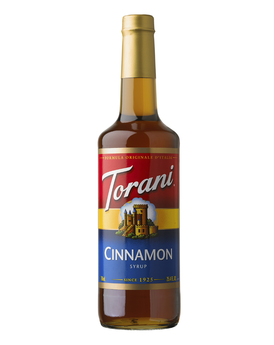 Torani Cinnamon Flavoring Syrup Glass Bottle 750 mL