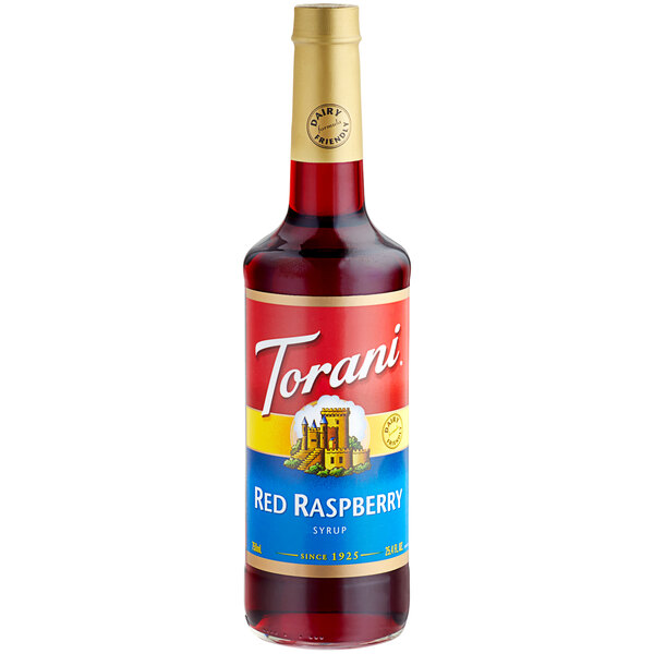 Torani Raspberry Flavoring Syrup Glass Bottle 750ml